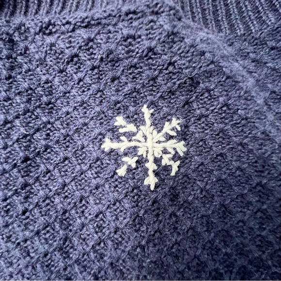 Northern Reflections Vintage Embroidered Ramie Cotton Blend Christmas Sweater L - Picture 10 of 12